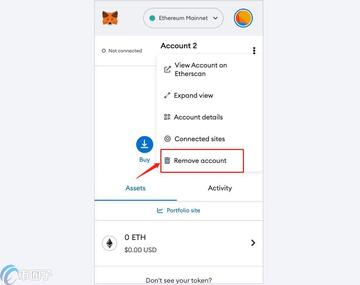 MetaMaskɾ��Ǯ�������ͼ,��ˮӡ����ͼ