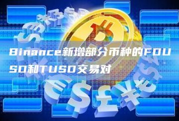 TUSD交易占比骤降至1% 币安力推FDUSD 宣传图,色彩丰富 无水印 宣传图