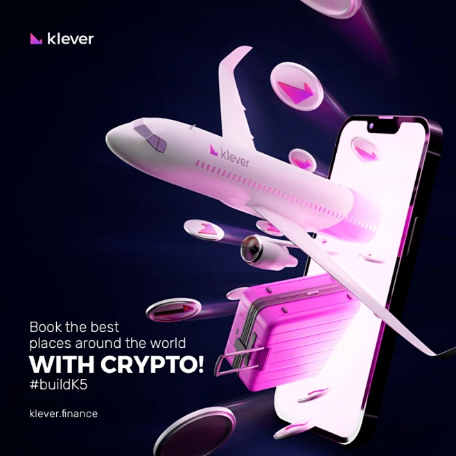 Klever钱包操作界面 KLV币质押,色采丰富 无水印 截图