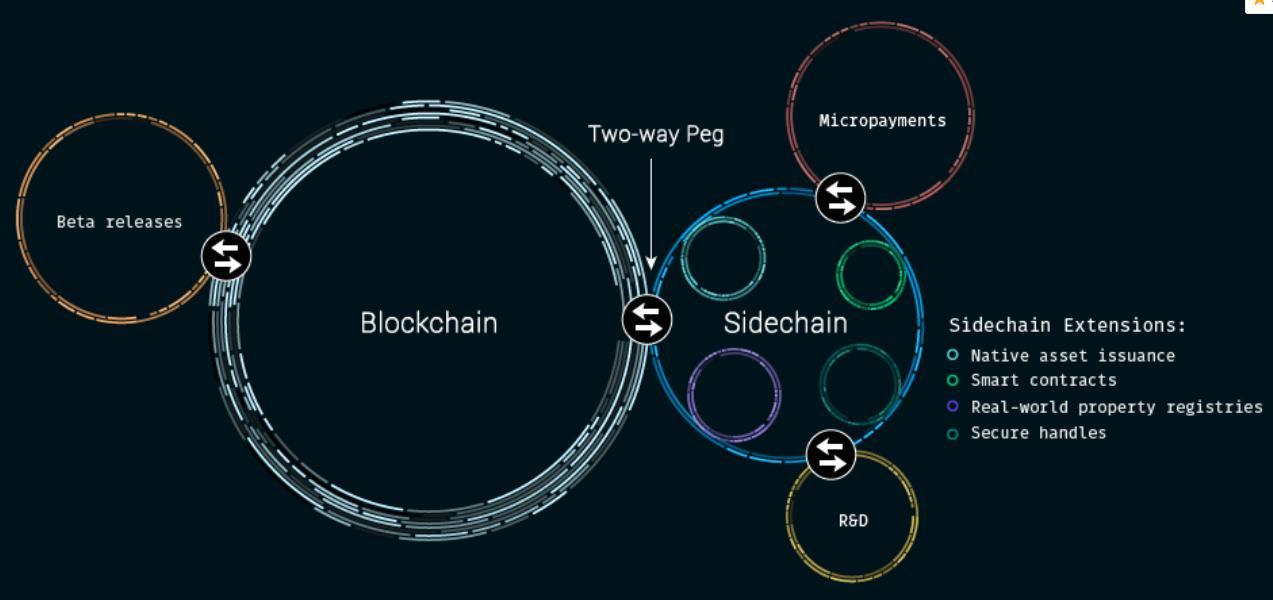 LSK币应用场景侧链开发实例,LSK币应用场景,侧链 DApp 生态 图示