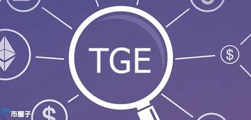 币圈TGE代表什么意思 Token Generation Event 概念宣传图,色彩丰富 无水印 宣传图