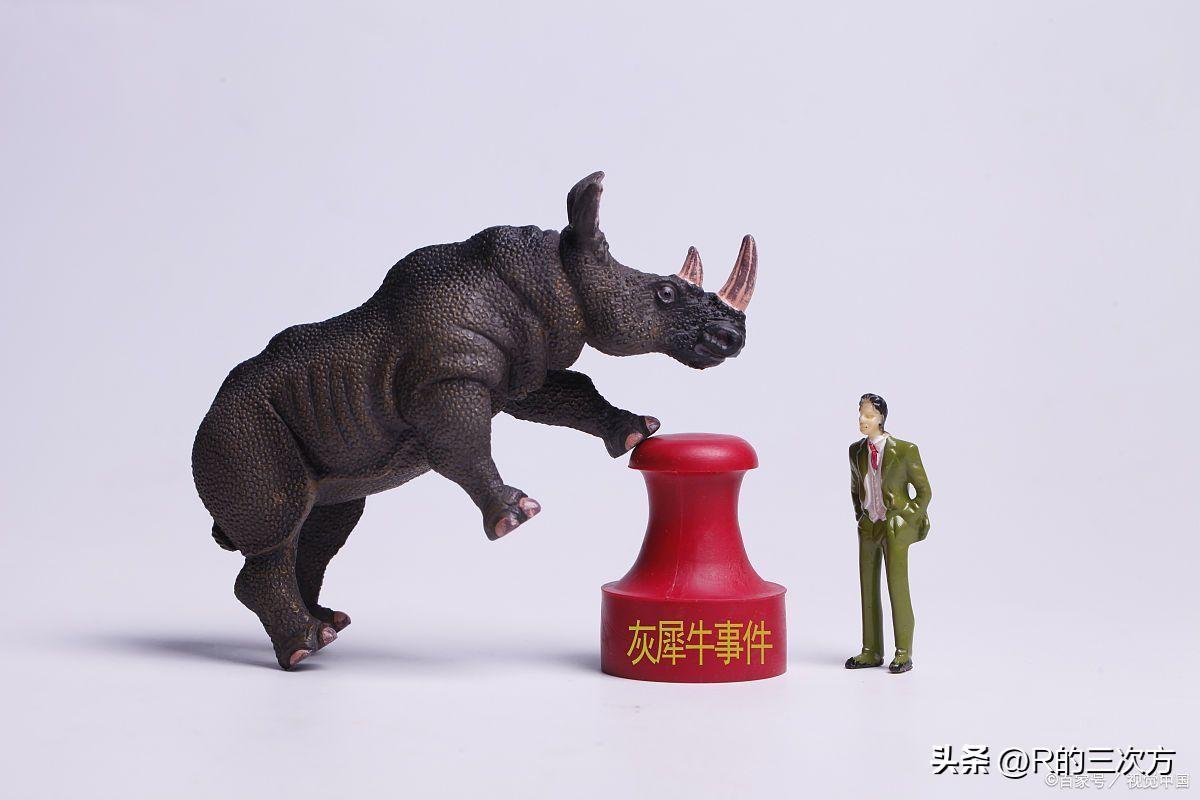 灰犀牛效应心理学示意图,灰犀牛效应