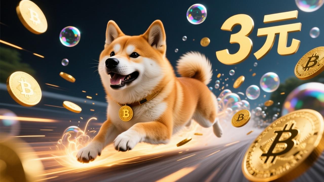 狗狗币火起来社交媒体,狗狗币社区,高清图片