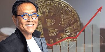 罗伯特清崎 加密货币就是未来 比特币 数字黄金 宣传海报