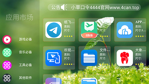 水果市场TV版apk下载最新版1.0截图4
