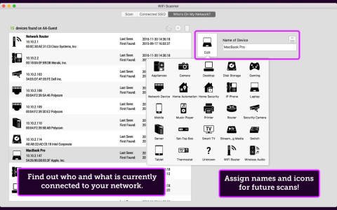 WiFi Scanner for Mac电脑版截图2