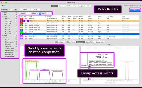 WiFi Scanner for Mac电脑版截图3