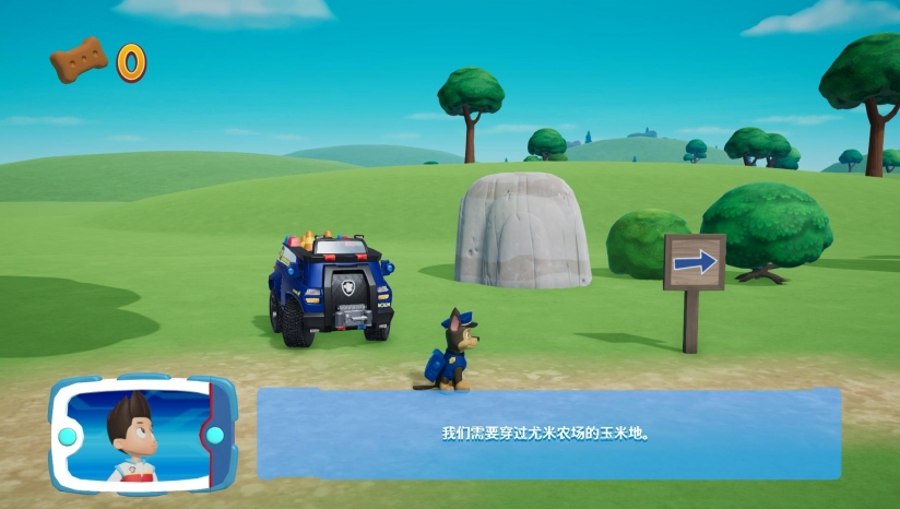 汪汪队立大功出发救援Steam版游戏主界面及任务场景截图
