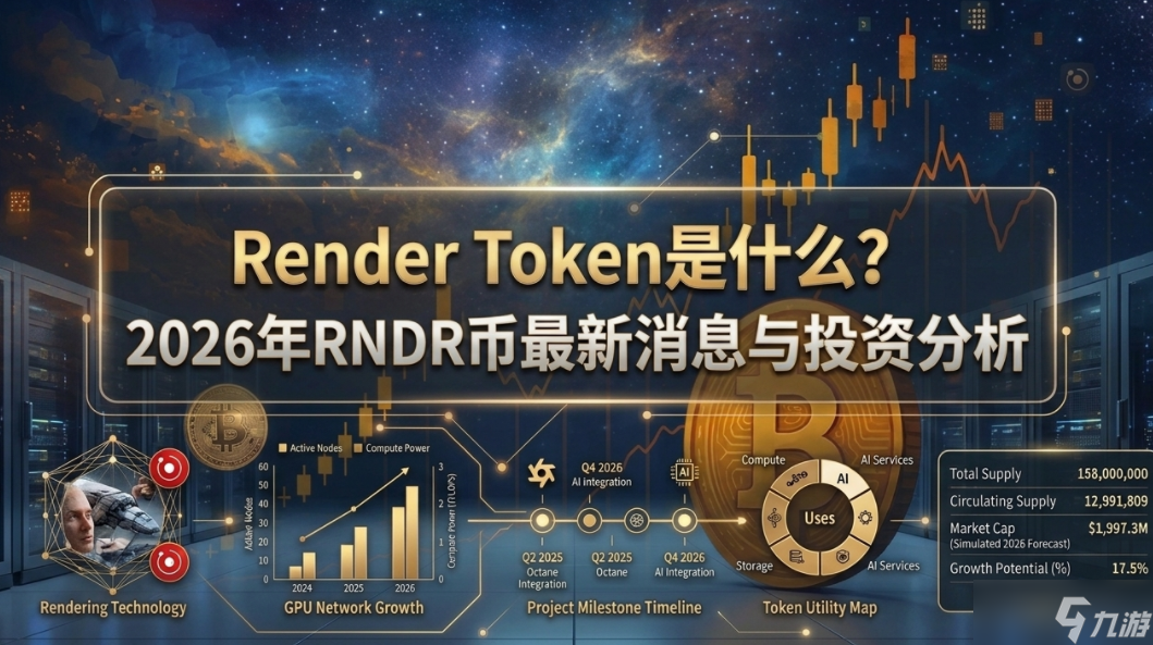 2026年RNDR币价格预测分析图表,RNDR币发行价格