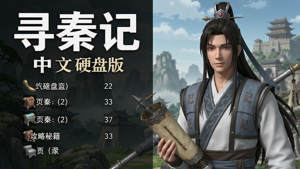 寻秦记中文硬盘版 攻略秘籍 道具列表