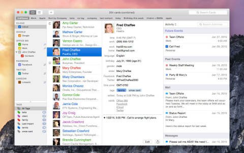 BusyContacts for Mac(通讯录管理)截图2