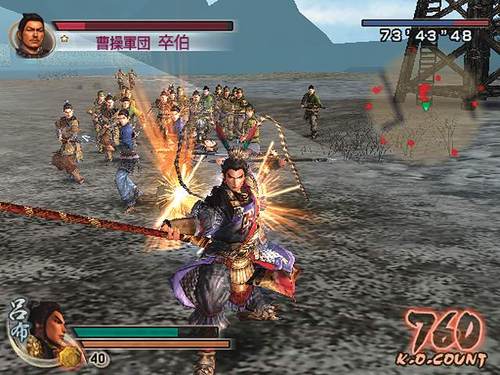 真三国无双4特别版 游戏截图 主界面 战斗画面 武将 列表
