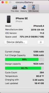 coconutBattery for Mac��ͼ3