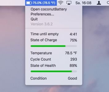 coconutBattery for Mac��ͼ1