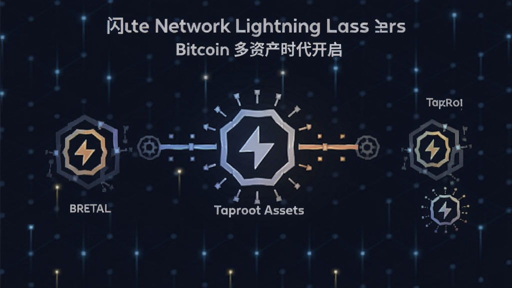 闪电网络Lightning Labs发布Taproot Assets主网,比特币多资产时代开启,资产上链示意图