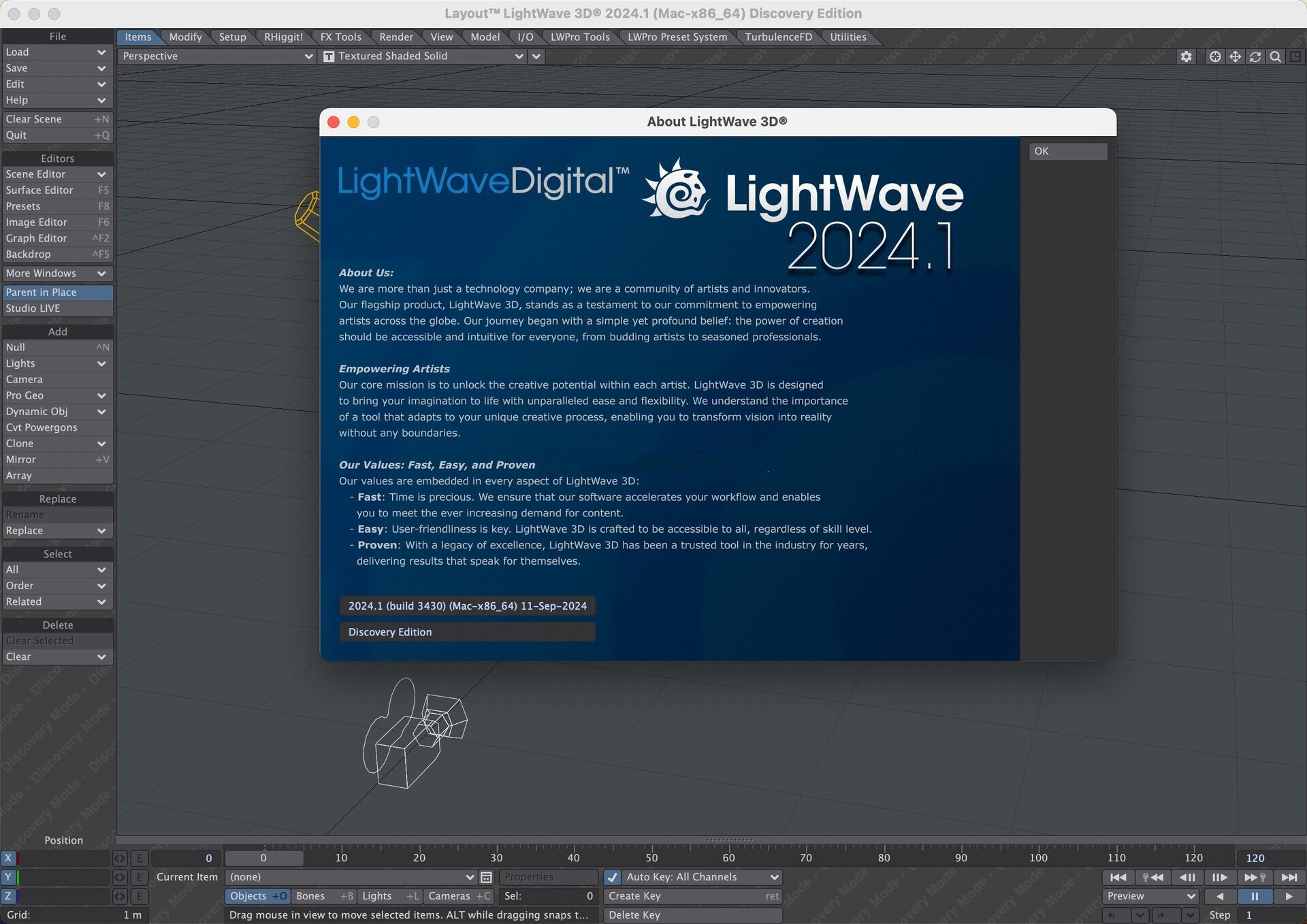 LightWave 3D Mac最新版截图1