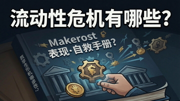 数字货币流动性危机表现与自救手册封面插图,文字“流动性危机有哪些?”