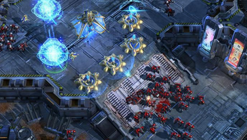 星际争霸2简体中文正式版破解版 兵种对战阵型截图