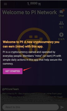 Pi币挖矿手机界面,KYC审核进度截图,关键词“Pi币是什么币种?派币(Pi Network)未来前景及风险介绍”