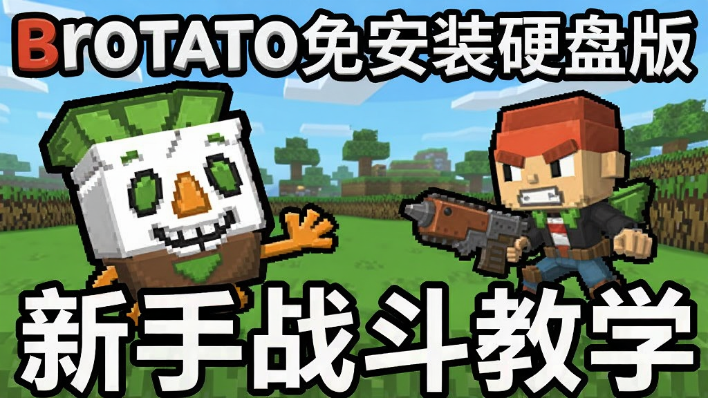 brotato免安装中文硬盘版 新手战斗教学