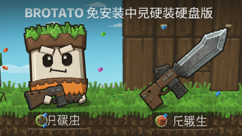 brotato�ⰲװ����Ӳ�̰� ǿ������ ����չʾ