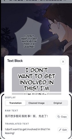 OpenToon漫画翻译器1.1.0截图3