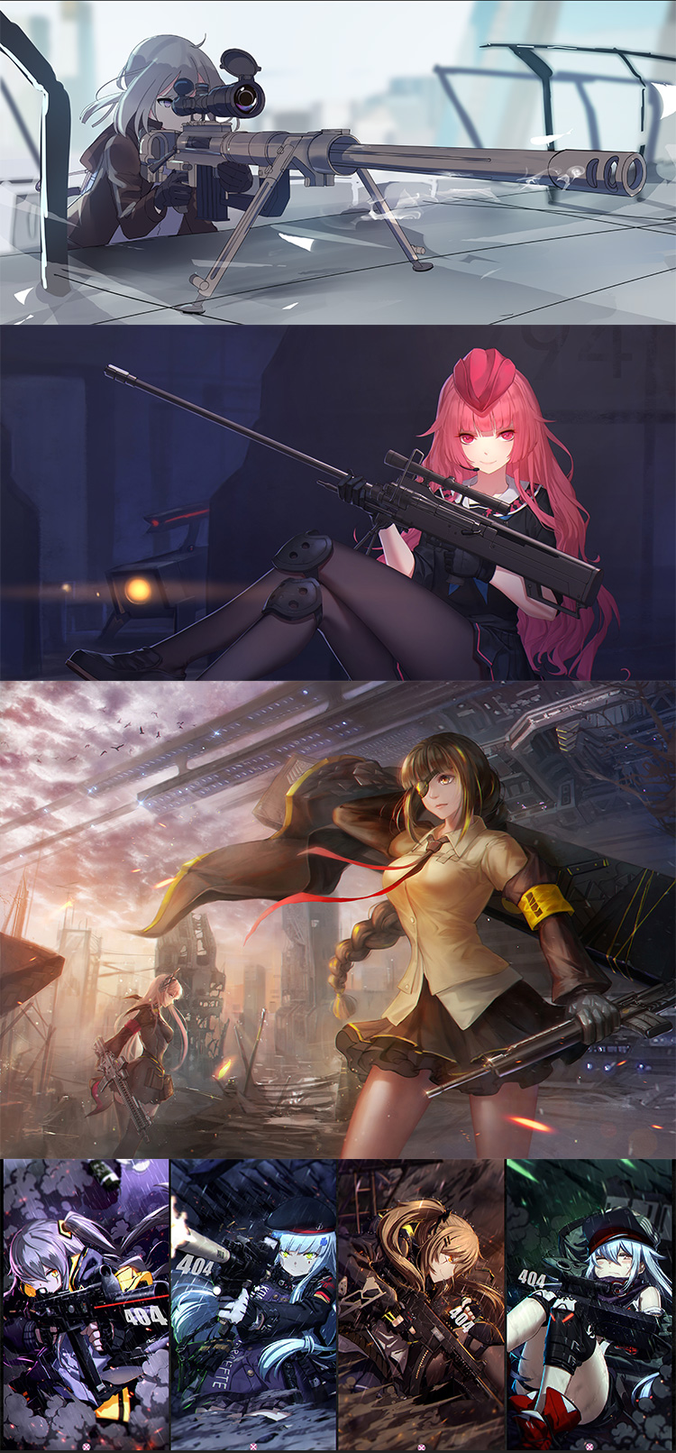 游戏少女PC游戏 主线剧情CG过场插图