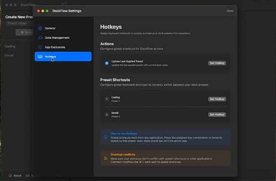 DockFlow for Mac截图2