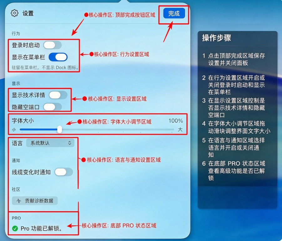 WhatCable Pro 数据线信息查询 for Mac WhatCable Pro 数据线信息查询 for Mac