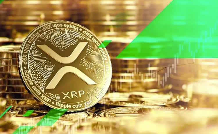 XRP vs EOS 对比图,关键词“XRP前景”
