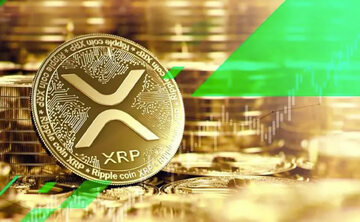 XRP vs EOS 对比图,关键词“XRP前景”
