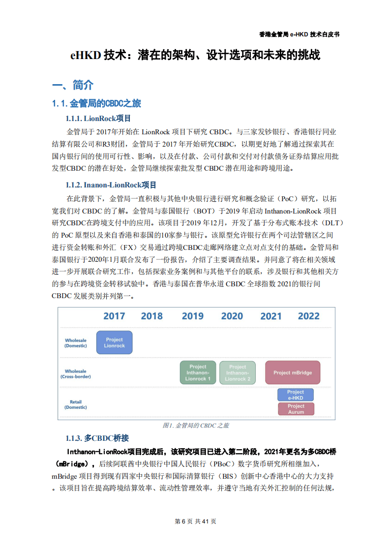 香港金管局提交数字港元eHKD试点计划书现场文件