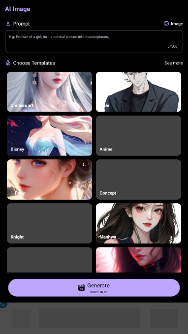 OpenArt ai软件手机版安卓版1.0.0截图3
