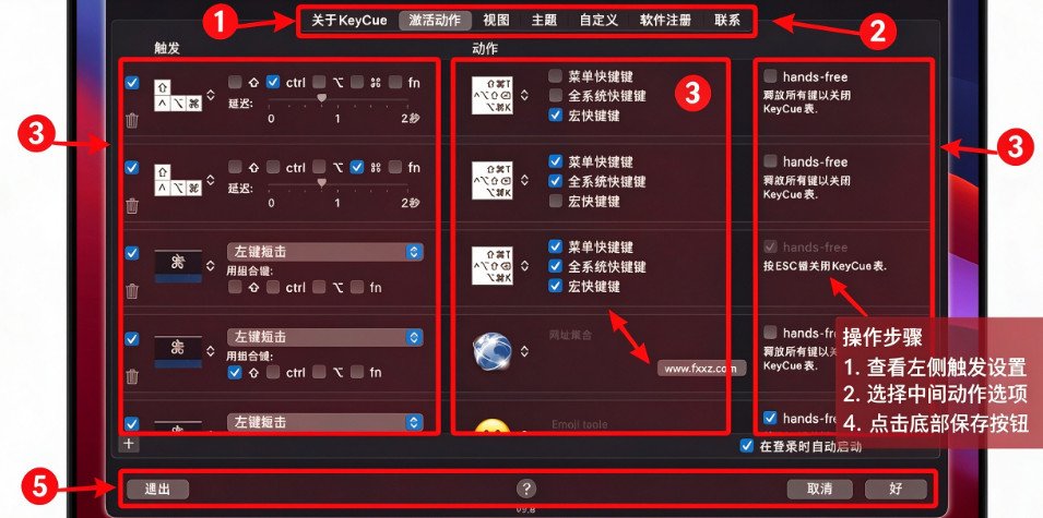 KeyCue 快捷键辅助神器 for Mac KeyCue 快捷键辅助神器 for Mac