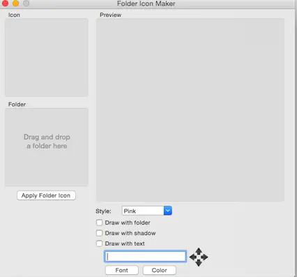 Folder Icon Maker Mac个性文件夹图标截图1