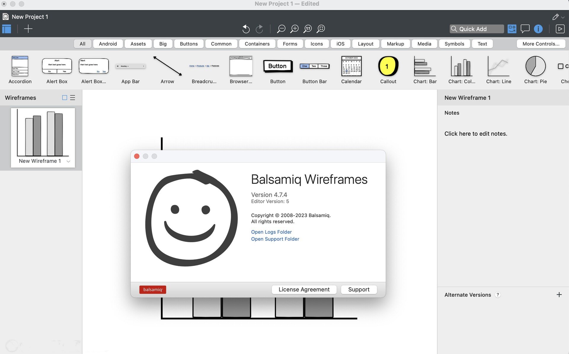 Balsamiq Wireframes Mac电脑版截图2