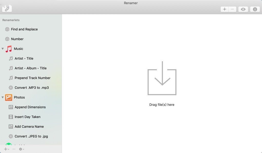 Renamer(批量重命名) for Mac版截图1