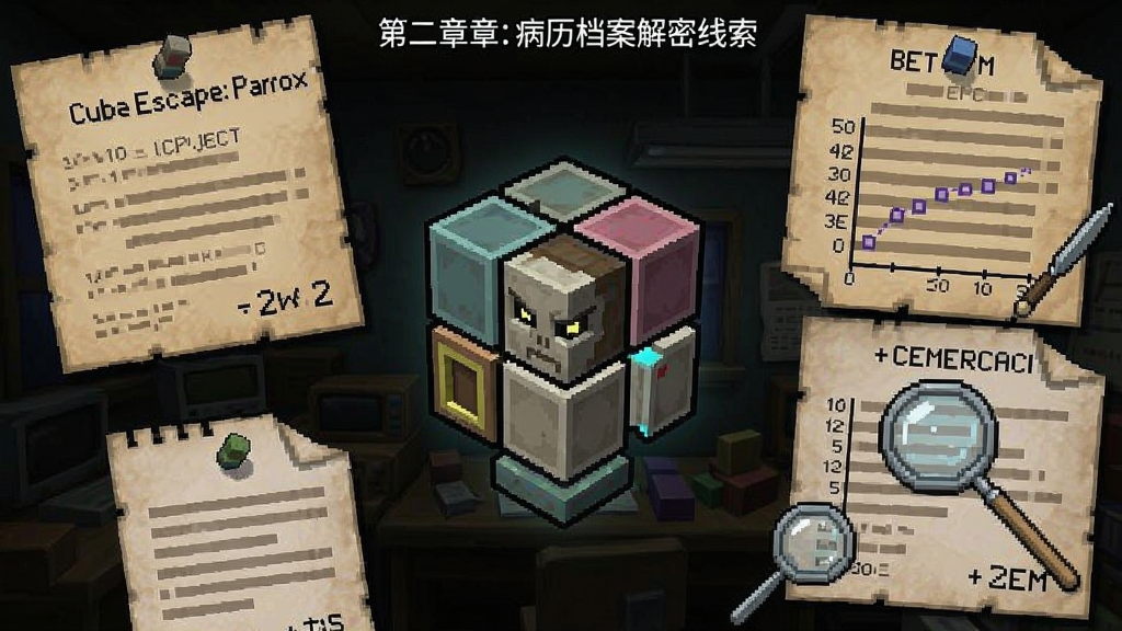 方块逃脱:勃论(Cube Escape: Paradox)第二章病历档案解密线索