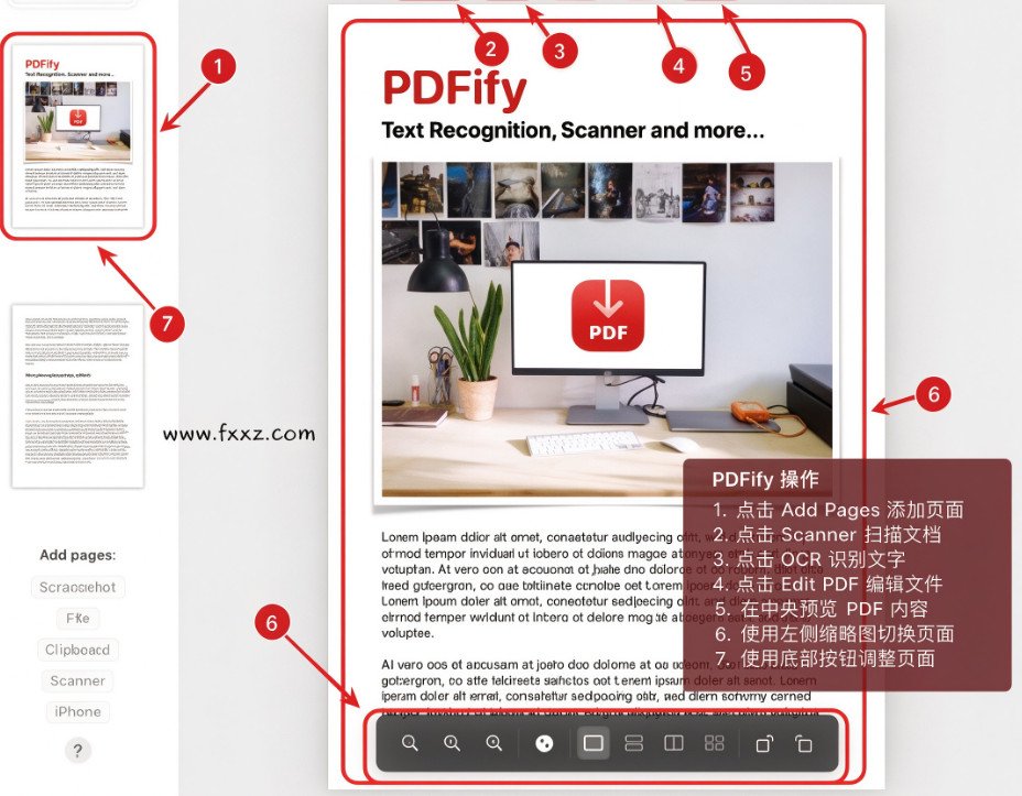 PDFify 多语言 OCR 与 PDF 综合处理工具 for Mac PDFify 多语言 OCR 与 PDF 综合处理工具 for Mac