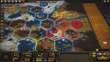 镰刀战争(Scythe: Digital Edition)资源生产与管理局界面