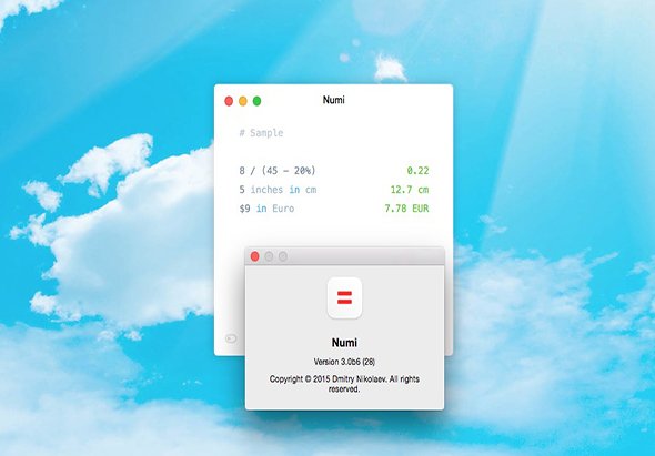 Numi Mac多功能计算器软件下载截图1