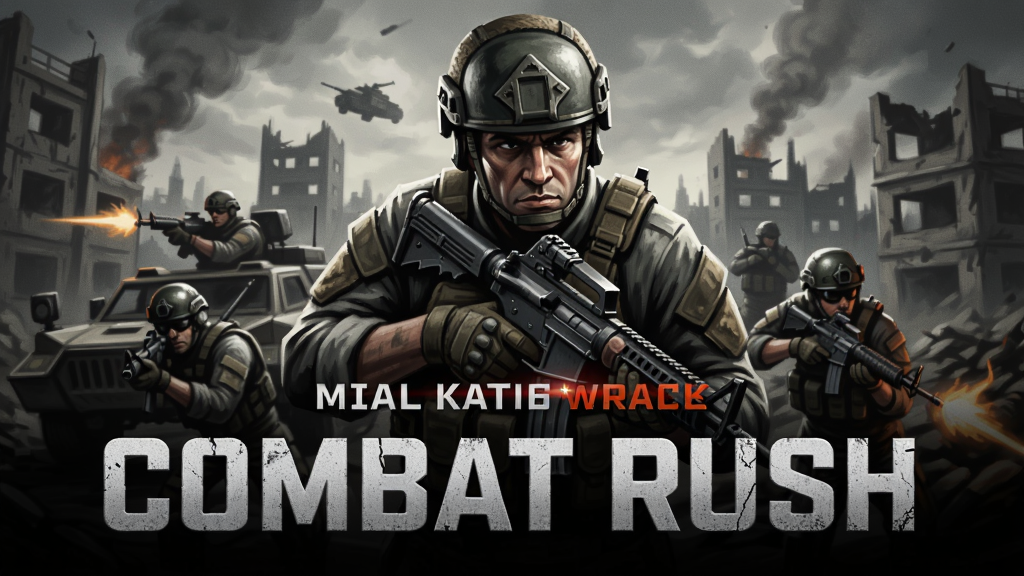 战斗突袭(Combat Rush)主视觉海报