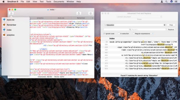 Smultron 代码文档编辑器 for Mac截图3