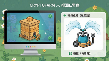 CryptoFarm���԰� ���۶� ���� ���� ��ˮ�� ʾ��ͼ
