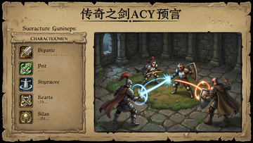传奇之剑的预言(Sword Legacy Omen) 角色技能 策略战斗