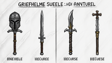 Griefhelm 各种武器 对比 图