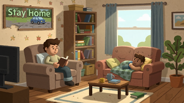 ���ڼ���(Stay home) ��ɫ״̬ ���䲼��
