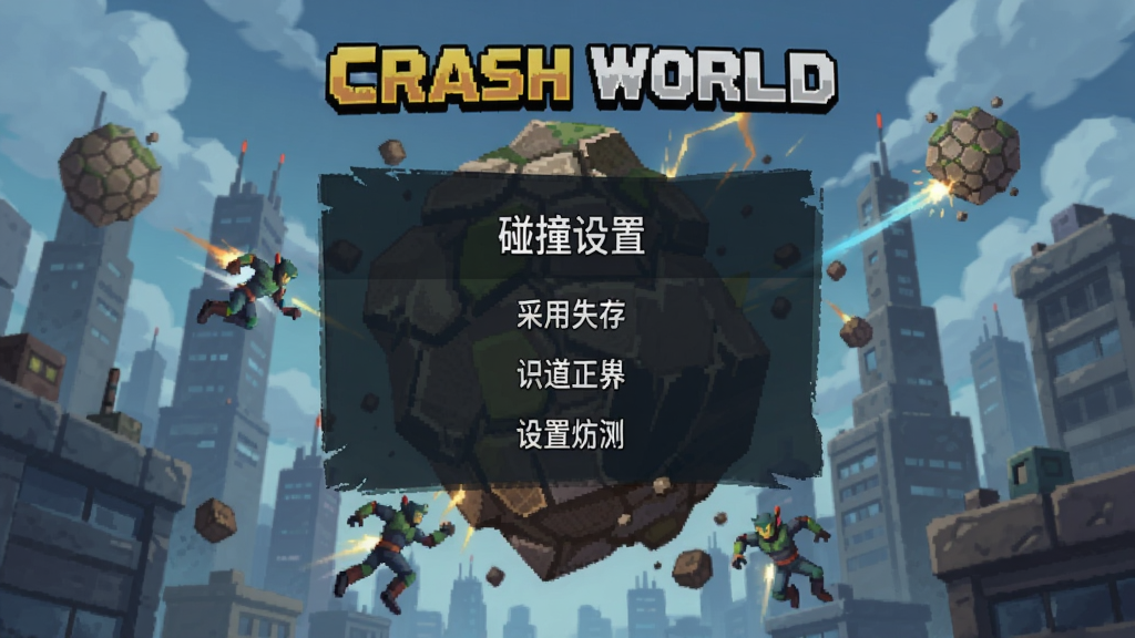 ��ײ����(Crash World)�������ò˵�����