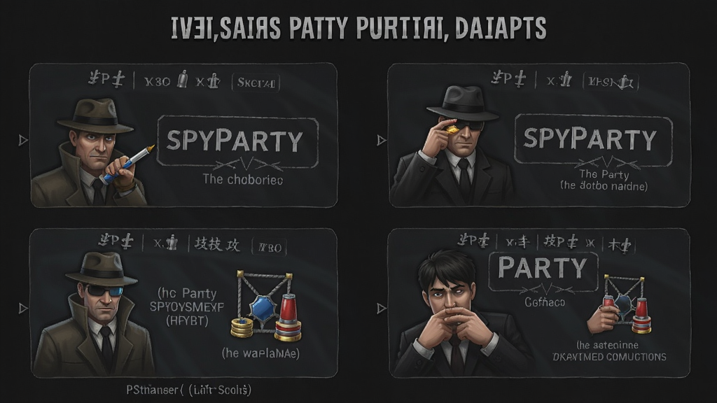 间谍派对(SpyParty) 新手 技巧 攻略图解