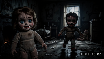 不要和玩偶玩(Don't Play With Dolls)恐怖玩偶追逐场景截图